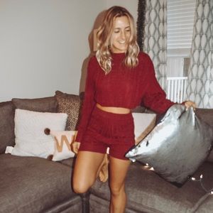 Sweater short set